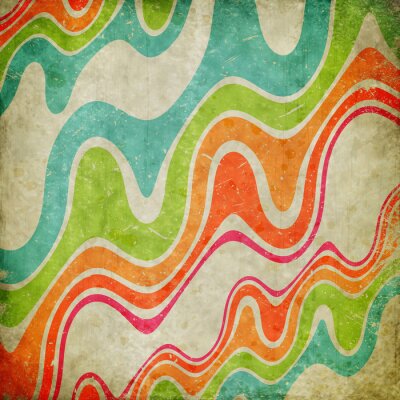 Geometrische Linien Vintage