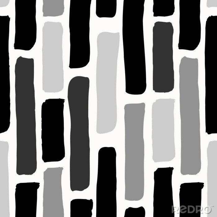 Bild Gestreiftes Muster in Schwarz- und Grautönen