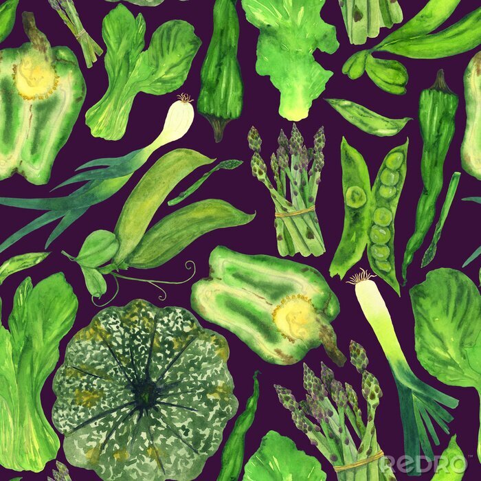 Bild Gesundes grünes Gemüse