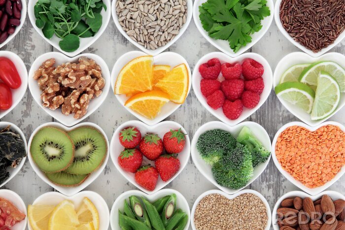 Bild Gesundheit und Vitamine in Lebensmitteln