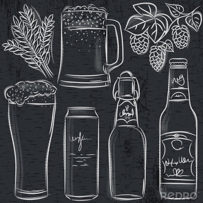 Bild Getränke in Flaschen motiv