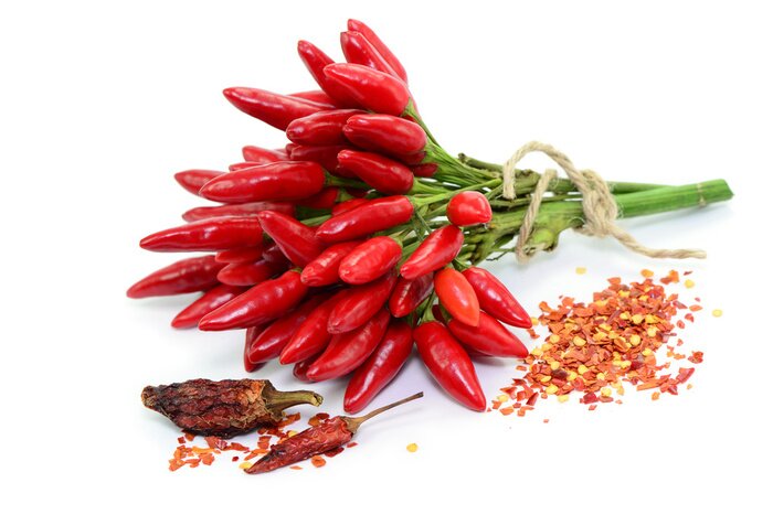 Bild Gewürz Paprika in verschiedenen Versionen