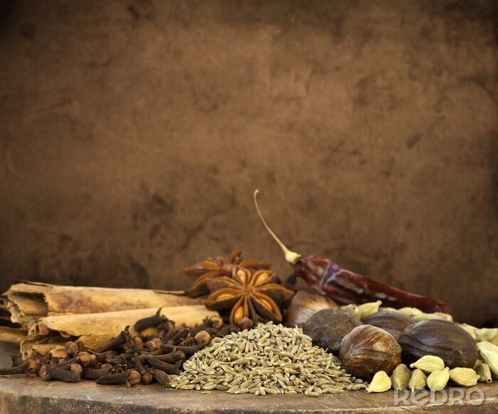 Bild Gewürze würzig Komposition
