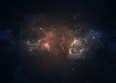 Glitzernde Galaxie