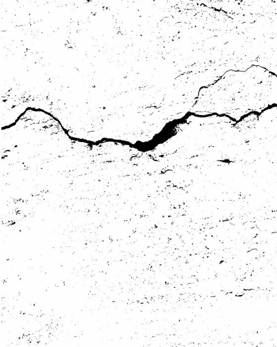 Bild Grafik mit einem Riss an der Wand