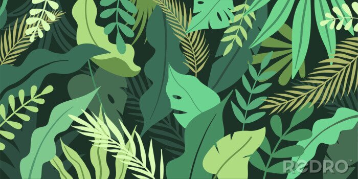 Bild Grafische Grünpflanzen