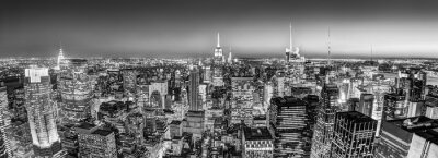 Bild graue Landschaft von New York