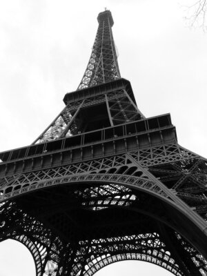 Bild Grauer Blick auf Pariser Architektur