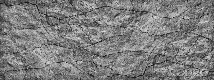 Bild Grauer gerissener Stein