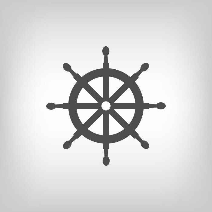 Bild Graues Steuerruder