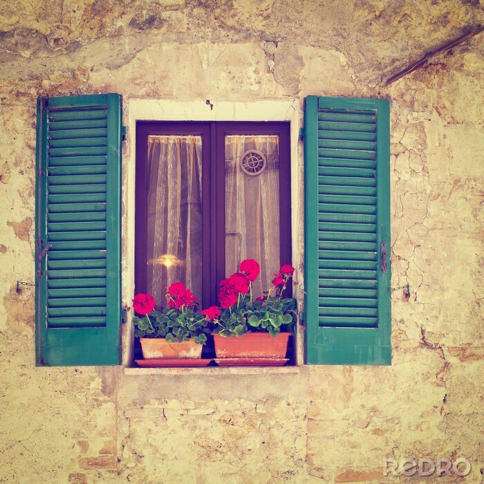 Bild Grünes fenster