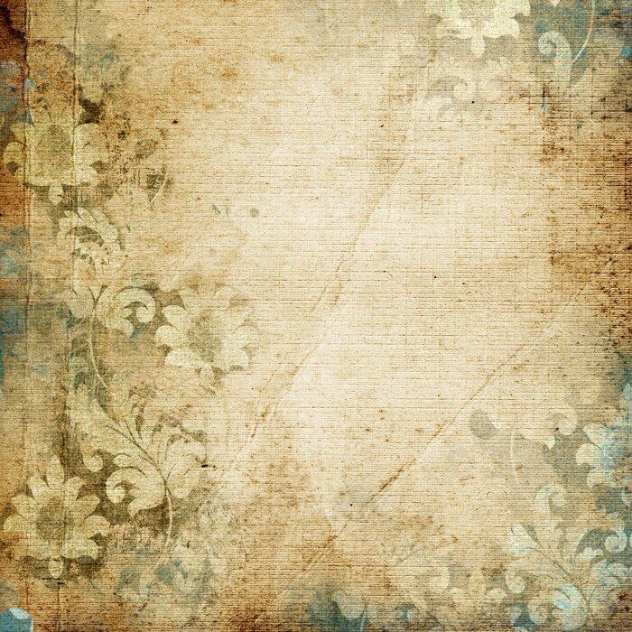 Bild Grunge floral background mit Platz für Text oder Bild