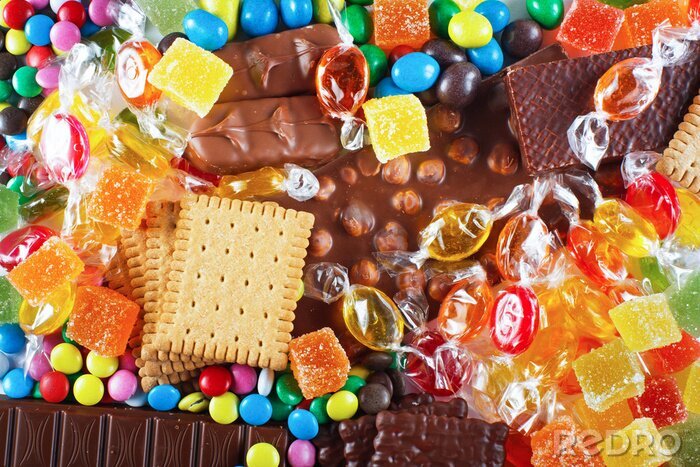 Bild Gummibärchen Süßigkeiten und Kekse