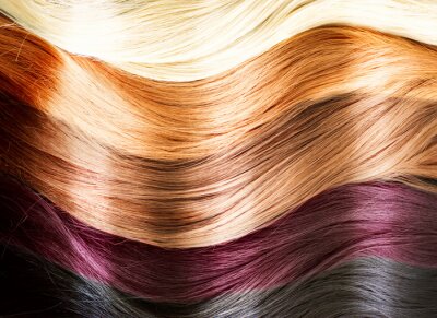 Haarfarben-Palette