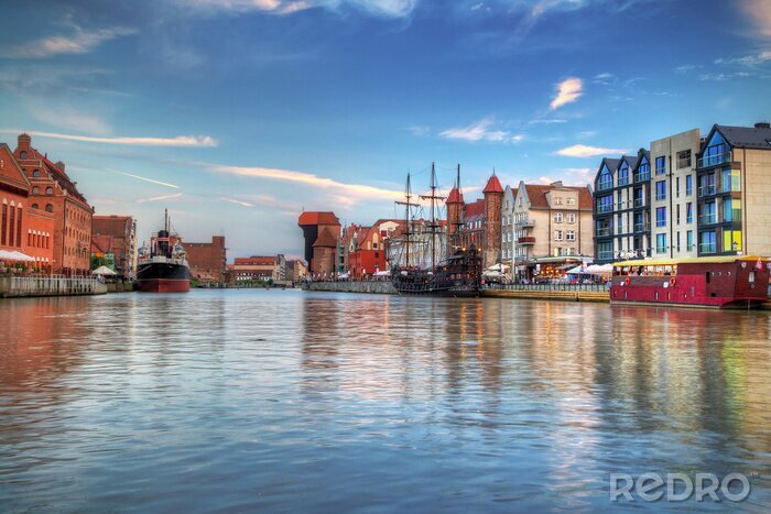 Bild Häuser in Danzig am Wasser
