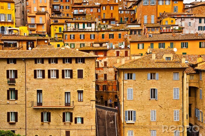 Bild Häuser in Perugia Panorama