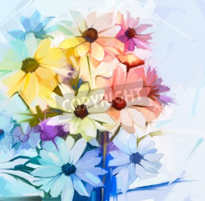Bild Handgelenke aus bunten Blumen