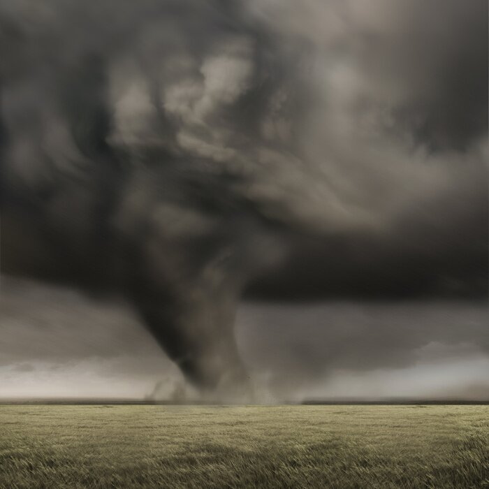 Bild Harmlose Natur und Tornado