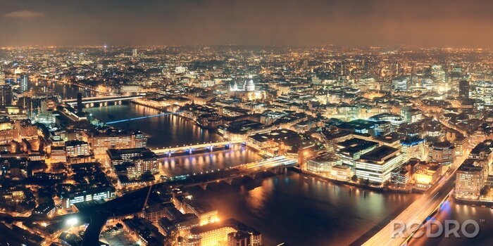 Bild Hauptstadt London bei Nacht