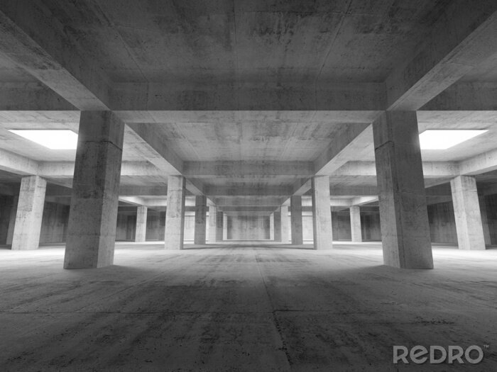 Bild Heller roher Tunnel