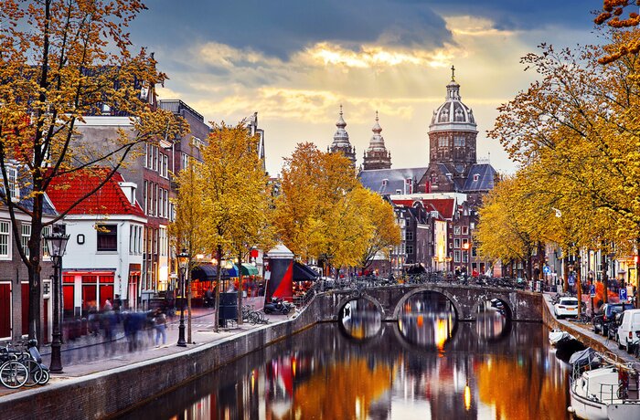 Bild Herbst in Amsterdam