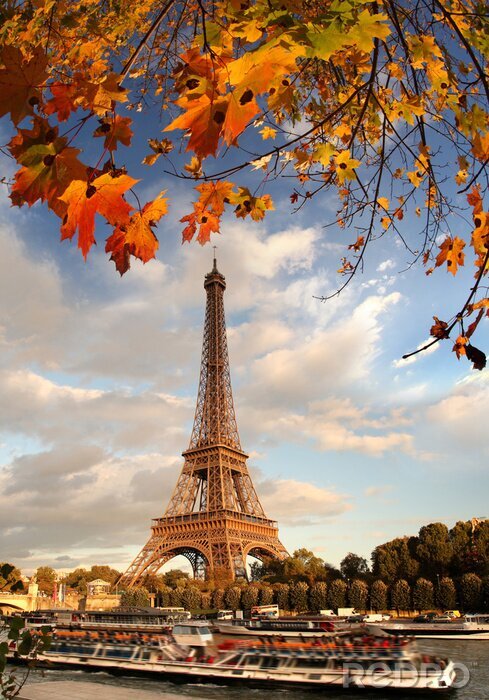 Bild Herbstlicher Blick auf Paris