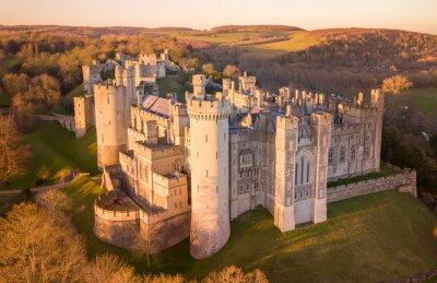 Bild Herbstliches Schloss in England