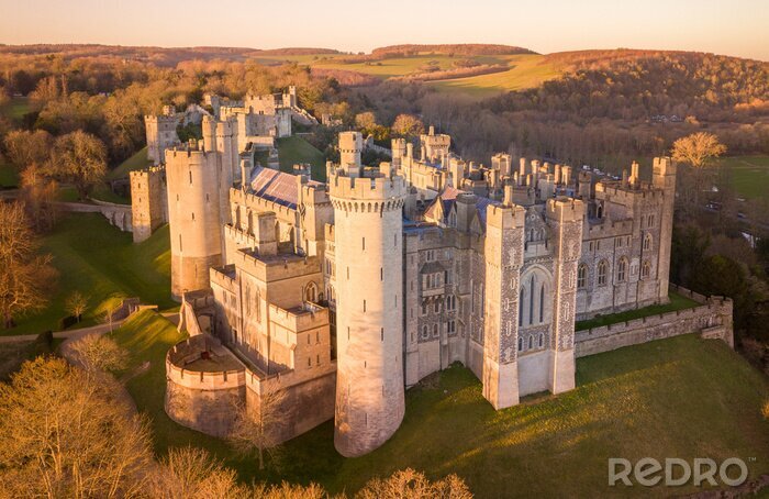 Bild Herbstliches Schloss in England