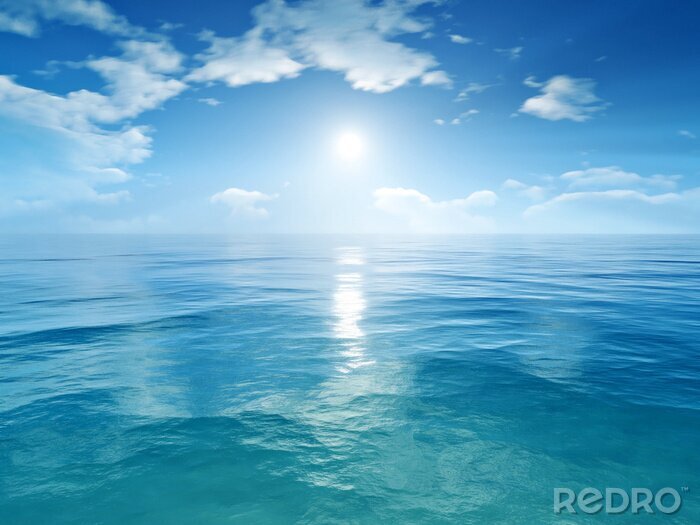 Bild Himmel und der blaue Ozean