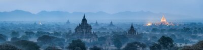 Bild Himmelblaues Panorama von Myanmar