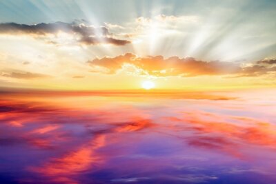 Bild Himmlischer Sonnenaufgang