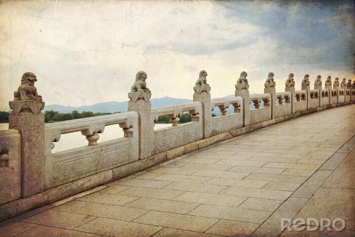 Bild Historische Brücke in Peking