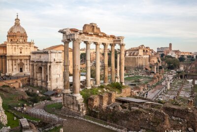 Historische Säulen in Rom
