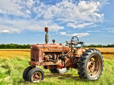 Bild Historischer Traktor