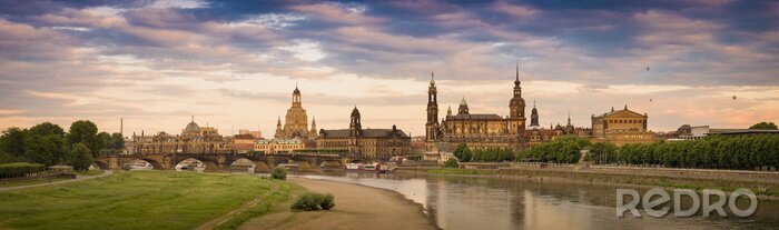 Bild Historisches Dresden Panorama