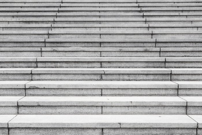 Bild Hohe Treppe aus Granit