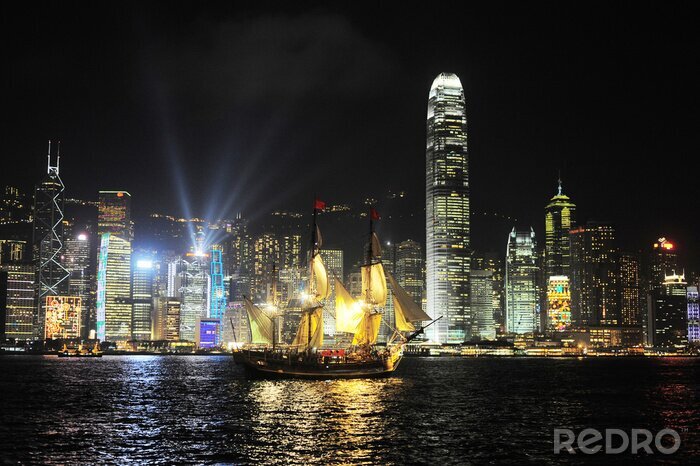 Bild Hongkong: Blick auf Wolkenkratzer