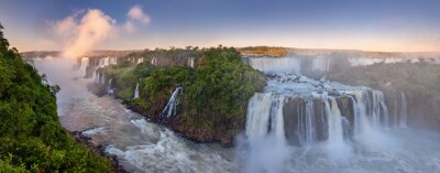 Bild Iguazú-Wasserfälle im Sommer