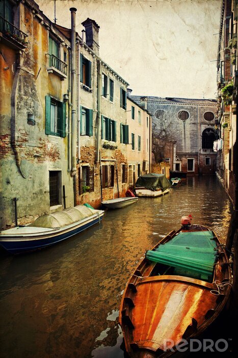 Bild Im Retro-Stil Venedig