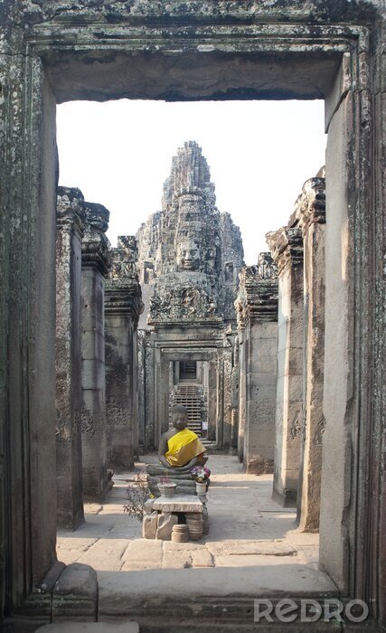 Bild Innere des Tempels in Kambodscha