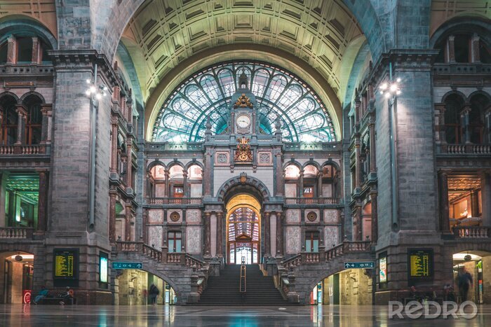 Bild Innere von Bahnhof in Antwerpen