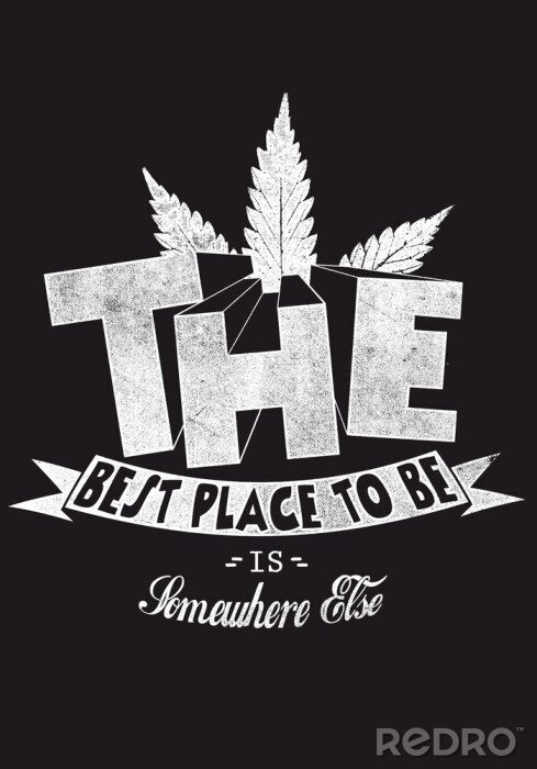 Bild Inschrift über den besten Platz