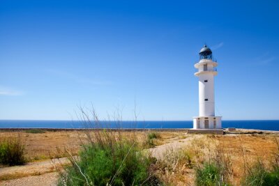Insel Formentera mit Leuchtturm