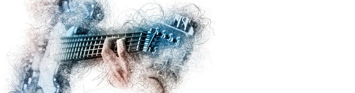 Bild Instrument in der Hand eines Mannes