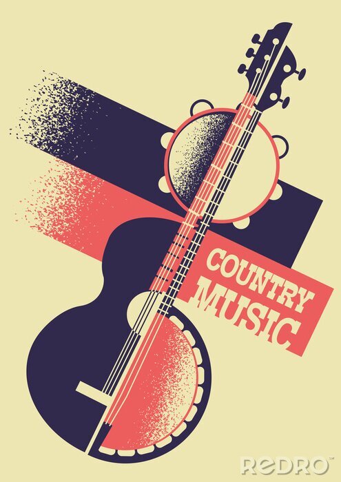 Bild Instrumente der Country-Musik