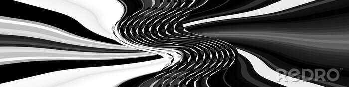 Bild Instrumente Schwarz-Weiß-Abstraktion in drei Dimensionen