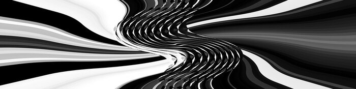 Bild Instrumente Schwarz-Weiß-Abstraktion in drei Dimensionen