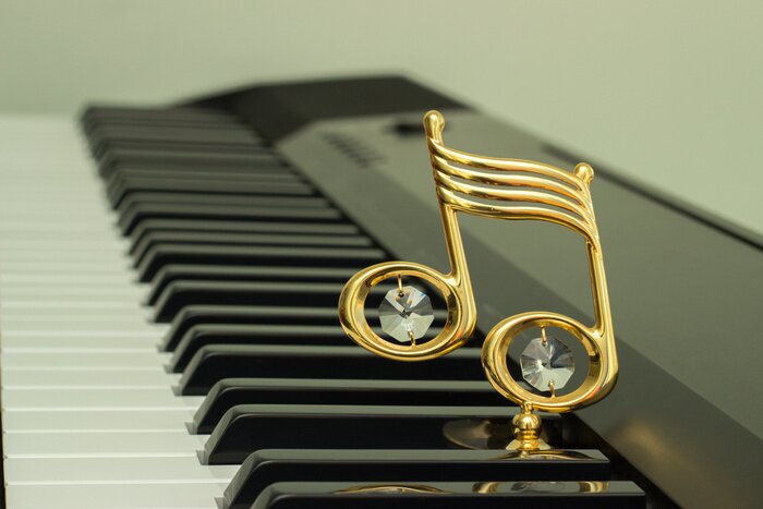 Bild Instrumententasten und Goldnote