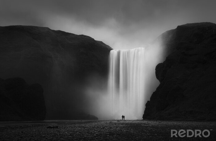 Bild Isländischer Wasserfall