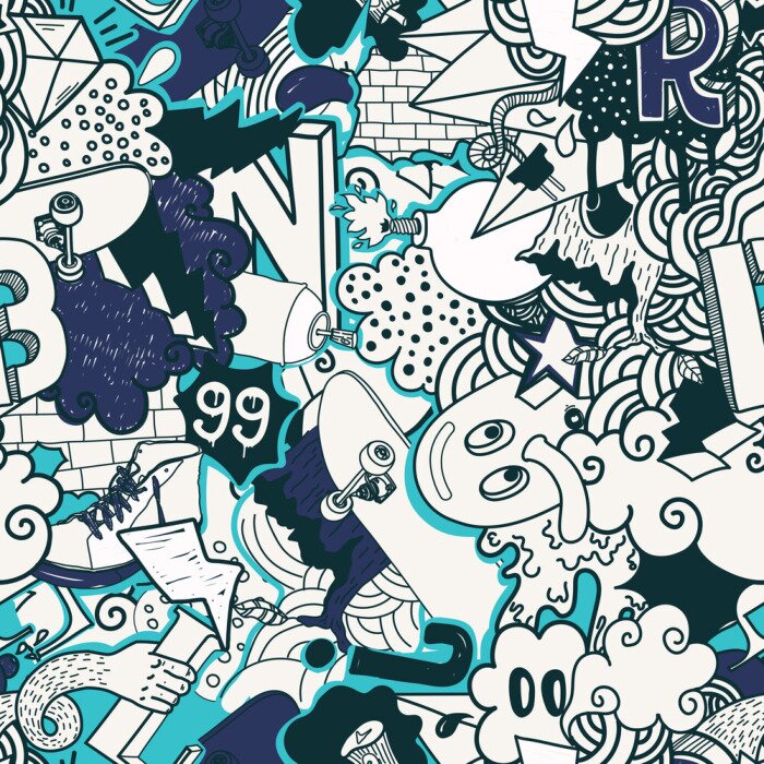 Bild Jugend-Wandzeichnungen